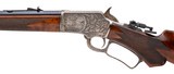 "FACTORY ENGRAVED PRE-WAR MARLIN DELUXE MODEL 39 RIFLE .22 S/L/LR (R43671)" - 4 of 9