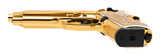 "Custom Gold Plated Beretta 92FS Pistol 9mm (PR71343)" - 5 of 7