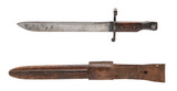 "Scarce U.S. marked Ross MkI bayonet and scabbard (MEW4179)" - 2 of 2