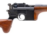 "Incredibly Rare Mauser C96 Small Hammer Carbine (PR70192)" - 2 of 16