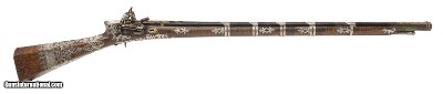 "Very Fine Silver Mounted Ottoman Tufek Rifle (AL7389)"