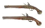 "Fine Pair of English Flintlock Pistols (AH5778)" - 2 of 20