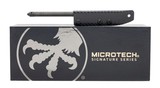 "Microtech 112-1DLCTS Tac-P DLC Knife (K10234) New" - 3 of 3