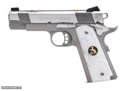 "Colt Golden Stallion Lightweight Commander Pistol .38 Super (C20522)"