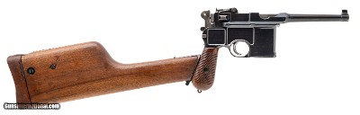 "Excellent Westley Richards Marked Broomhandle Mauser Conehammer (AH8760)"