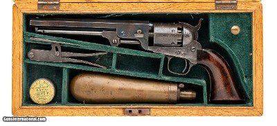 "Cased Colt 1851 London Navy (AC1224)"