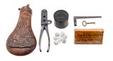 "Fantastic Cased Colt 1860 Army W/ Carved Mexican Eagle Ivory Grips (AC1226)" - 14 of 14