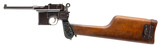 "Broomhandle Mauser C96 w/ Matching Shoulder Stock and Carved Gutta Percha Grips (PR70182)" - 4 of 14