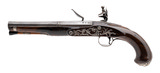 "Georgian Silver Mounted Flintlock Pistol by T. Richards (AH6368)" - 3 of 7