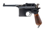 "French Police Contract Broomhandle Mauser C96 (PR70198)" - 2 of 9