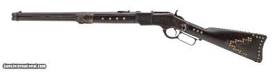 "Indian Tacked Winchester 1873 Saddle Ring Carbine (AW1132) DTX" - Image 3 of 9