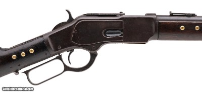 "Indian Tacked Winchester 1873 Saddle Ring Carbine (AW1132) DTX" - Image 2 of 9