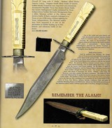 "Rare & Historic Alfred Hunter Bowie Knife Recovered from The Battle of San Jacinto (K10241)" - 5 of 20