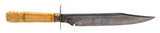 "Rare & Historic Alfred Hunter Bowie Knife Recovered from The Battle of San Jacinto (K10241)"