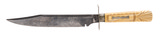 "Rare & Historic Alfred Hunter Bowie Knife Recovered from The Battle of San Jacinto (K10241)" - 2 of 20