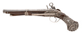 "Beautiful High Relief Pair of Spanish Miquelet Pistols (AH8484)" - 12 of 18