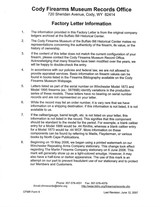 "Winchester 1866 Saddle Ring Carbine .44rf (AW1130)" - 11 of 11