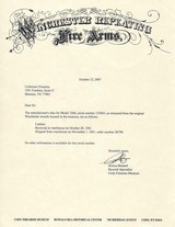 "Winchester 1866 Saddle Ring Carbine .44rf (AW1130)" - 10 of 11