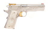 "Colt Gold Cup Trophy Custom Engraved Pistol .45 ACP (C20573)" - 1 of 7