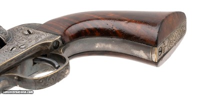 "Cased Factory Engraved Colt 1849 Pocket Revolver (AC1257)" - Image 7 of 15