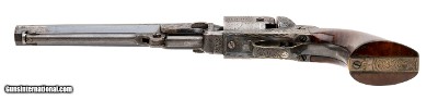 "Cased Factory Engraved Colt 1849 Pocket Revolver (AC1257)" - Image 6 of 15