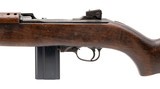 "I.B.M WWII M1 carbine semi-auto rifle .30 carbine (R43895)" - 4 of 8