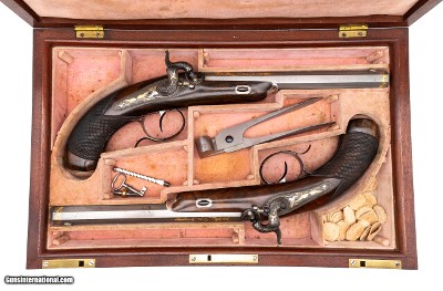"King William IV OF Great Britain and Hanover Owned Set of Percussion Pistols by Carl David Tanner (AH8869)" - Image 16 of 21