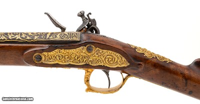 "Gilded Manceaux Of Paris Flintlock Musket (AL10186) DTX" - Image 4 of 8