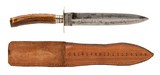 "George Wostenholm Bowie Knife (MIS3429)" - 1 of 2