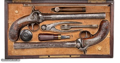 "Beautiful LE PAGE Pistols Belonging to King Otto of Greece (AH8871)" - Image 1 of 22