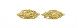 "Pair of Solid Gold Menuki (MGJ279)" - 1 of 5