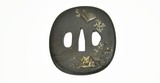"Iron Tsuba Motif of Fierce Horned Oni (MGJ101)" - 2 of 2