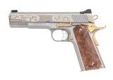 "(SN: CNC0432) Custom & Collectable Kimber K1911 Stainless Deluxe Pistol .38 Super (NGZ5013) New" - 2 of 4