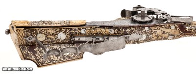 "Silesian – Polish Wheellock Rifle (AL10161)" - Image 11 of 16
