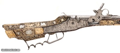 "Silesian – Polish Wheellock Rifle (AL10161)" - Image 2 of 16