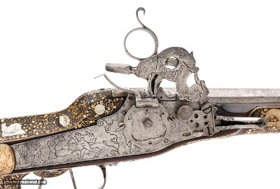"Silesian – Polish Wheellock Rifle (AL10161)" - Image 3 of 16
