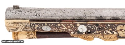"Silesian – Polish Wheellock Rifle (AL10161)" - Image 13 of 16