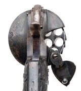"Rare 18 Shot Lefaucheux Pinfire Revolver (AH8354)" - 4 of 8