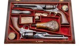 "Double Case Set of Colt 1860 Army Revolvers (AC1216)"