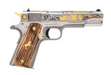 "(SN: GV070642) Colt Series 70 Daniel Boone Commemorative 1911 Pistol .45 ACP (NGZ5491) NEW"