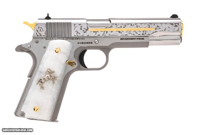 "(SN: GV069099) Colt Series 70 1911 Heritage Pistol .38 SUPER (NGZ5490) NEW DTX" - Image 1 of 3