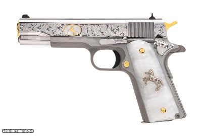 "(SN: GV069099) Colt Series 70 1911 Heritage Pistol .38 SUPER (NGZ5490) NEW DTX" - Image 2 of 3