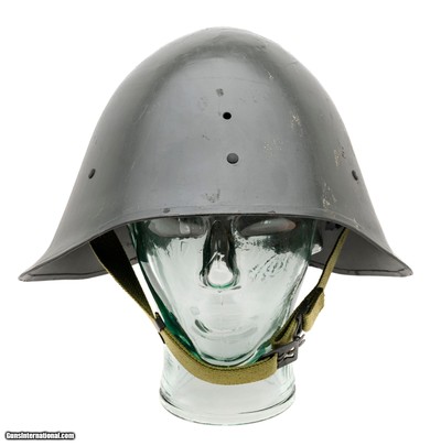 "Danish M1923 Helmet with Late war liner and chin strap (MM5625)"