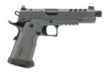 "(SN: T0620-24EG02708) Tisas 1911 Night Stalker DS Pistol 9mm (NGZ4983) NEW"