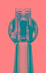 "WWI British Webley Mark VI Revolver cut for .45ACP (PR72124)" - 4 of 8