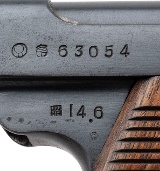 "Early Japanese Type 14 by Chuo Kogyo Company “Kokubunji" Arsenal 8x22mm Nambu (PR72120) DTX" - 3 of 7