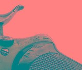 "British Webley Mk 1 Navy revolver cut for .45ACP. (AH8882)" - 3 of 10