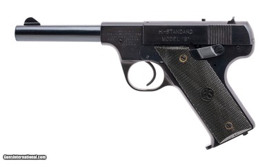 "High Standard Model B Pistol .22LR (PR72333) DTX" - Image 2 of 6
