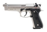 "Beretta 92FS INOX Pistol 9mm (PR72451)" - 2 of 7