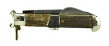 "Falcon Stag Handled Large Folding Hunting Knife (K2118)" - 2 of 4